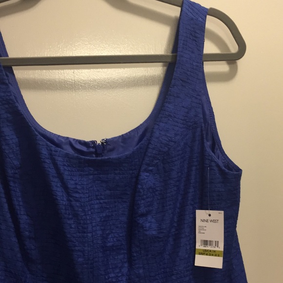 NWT Nine West blue dress - Picture 4 of 7